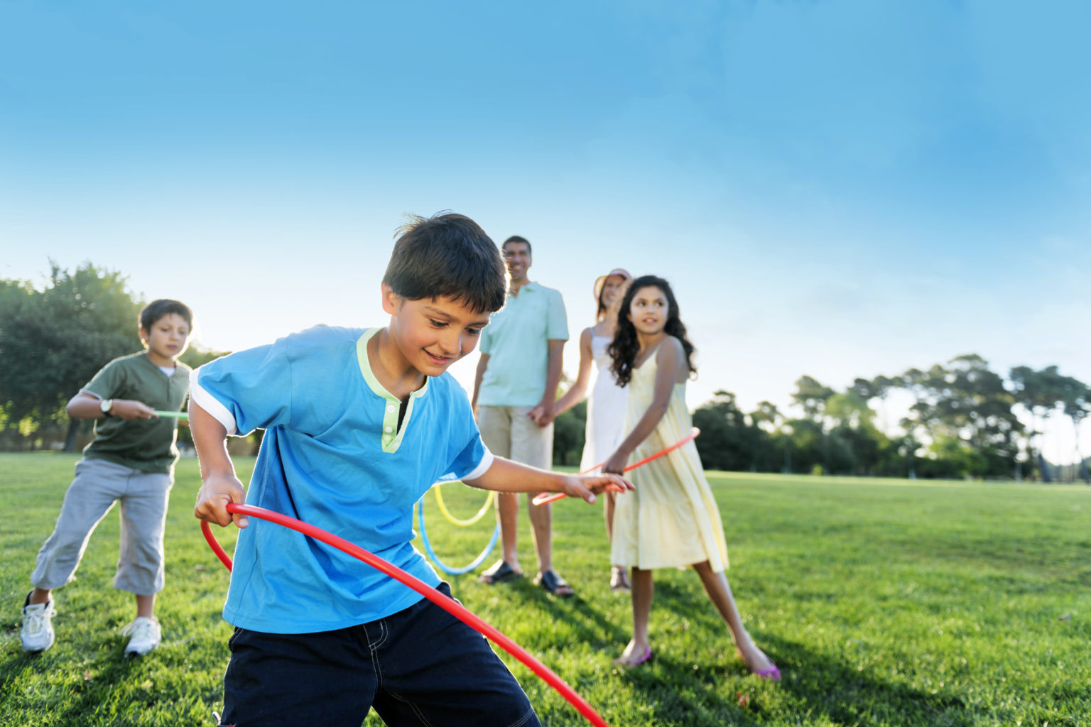 children playing