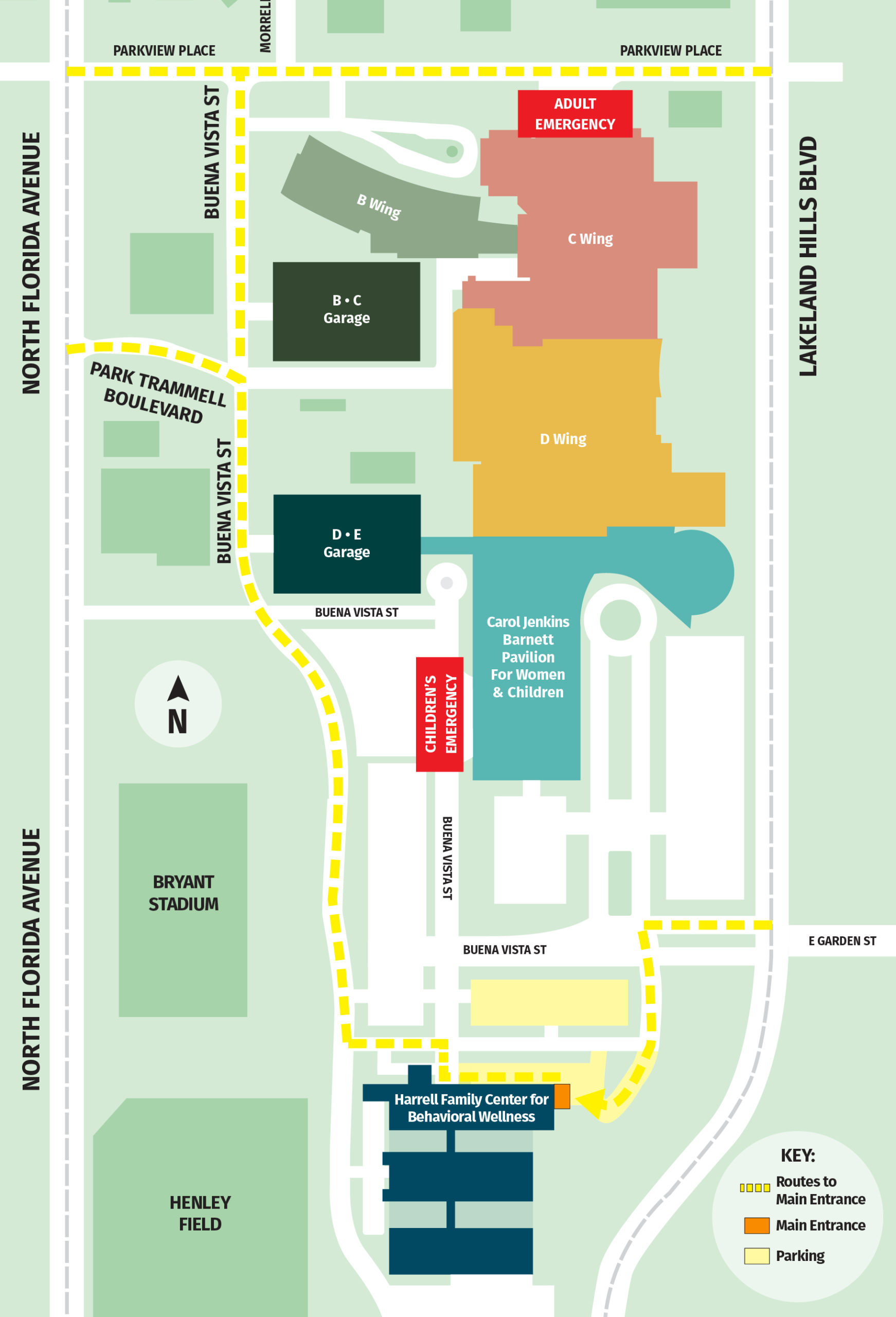 HFCBW Map Lakeland Regional Health